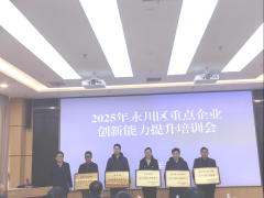 永川区开展沉点企业立异能力提拔培训